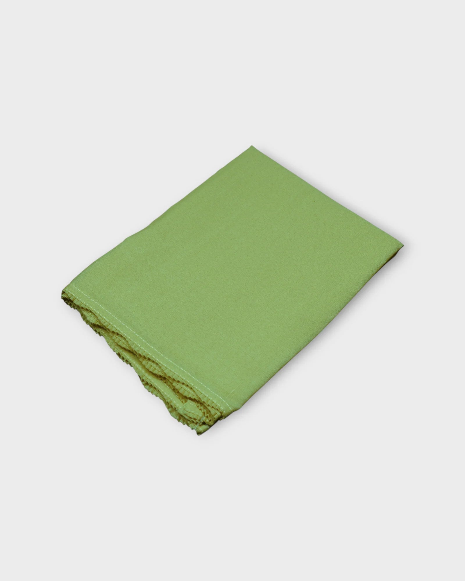Light Green Cotton Ankle Length Petticoat