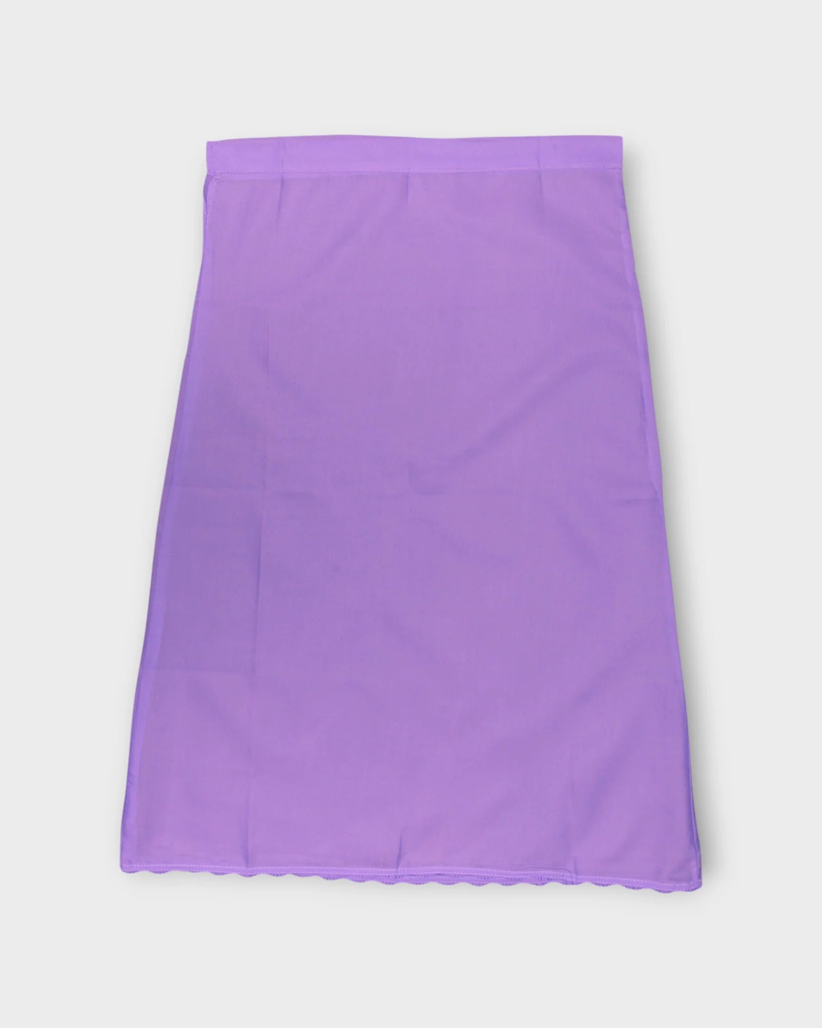 Light Purple Cotton Ankle Length Petticoat