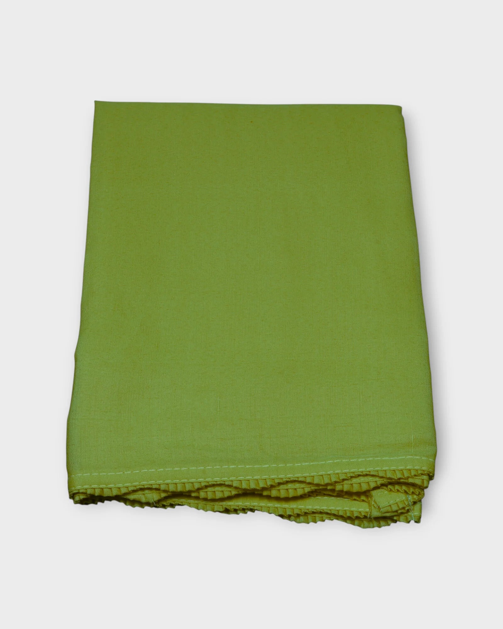 Mehendi Green Cotton Ankle Length Petticoat