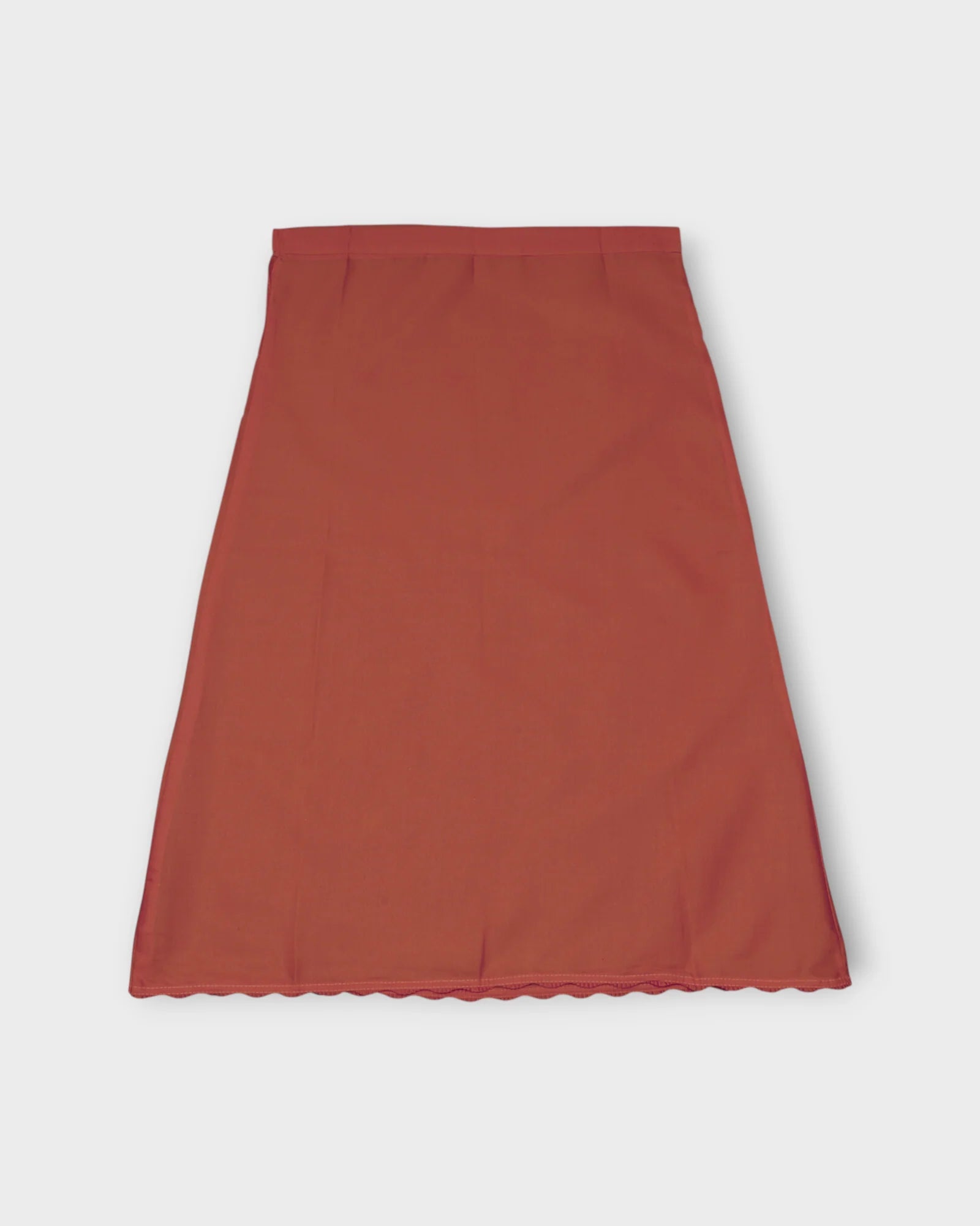 Maroon Cotton Adjustable Drawstring Petticoat