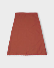 Maroon Cotton Adjustable Drawstring Petticoat