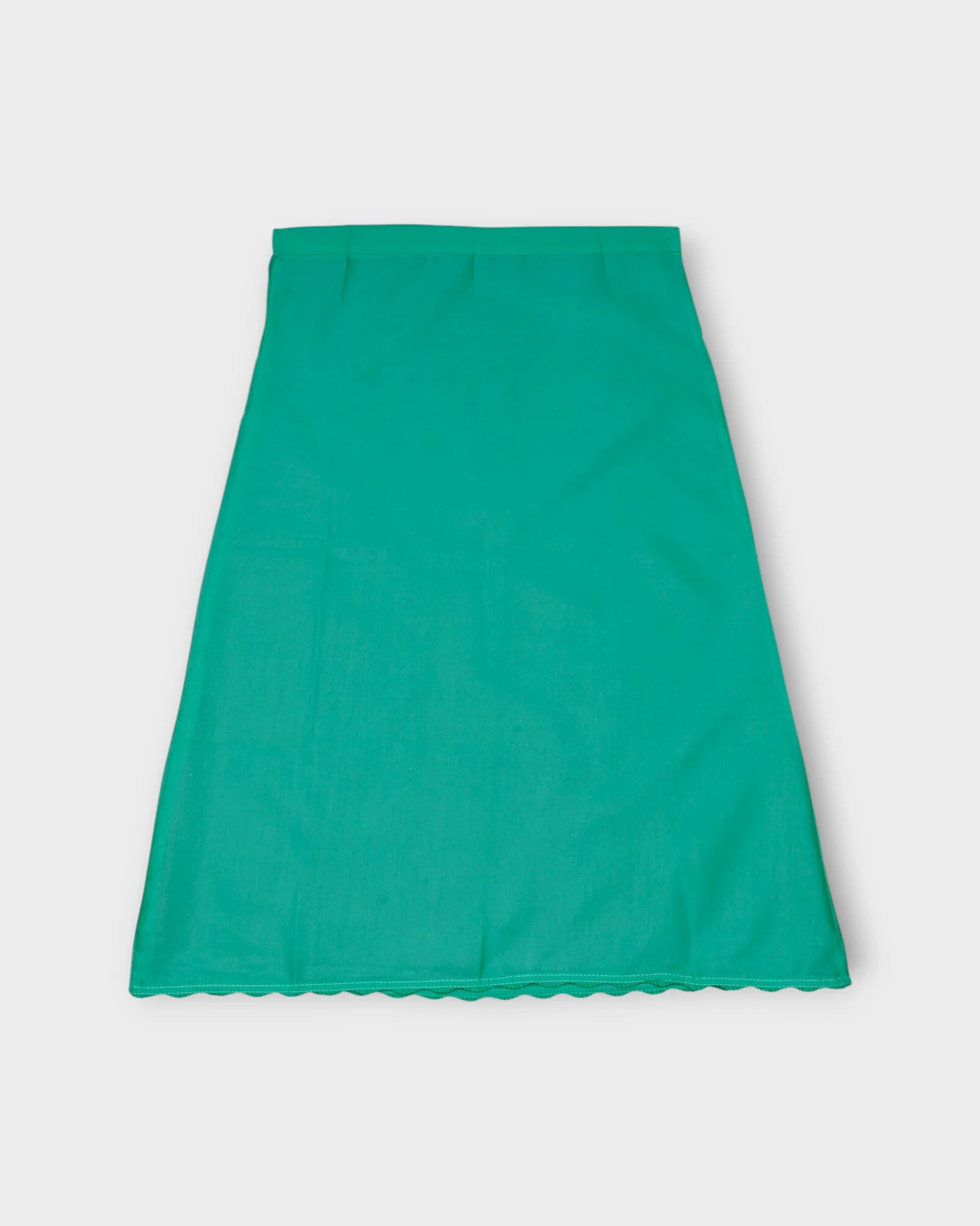 Peacock Green Cotton Petticoat