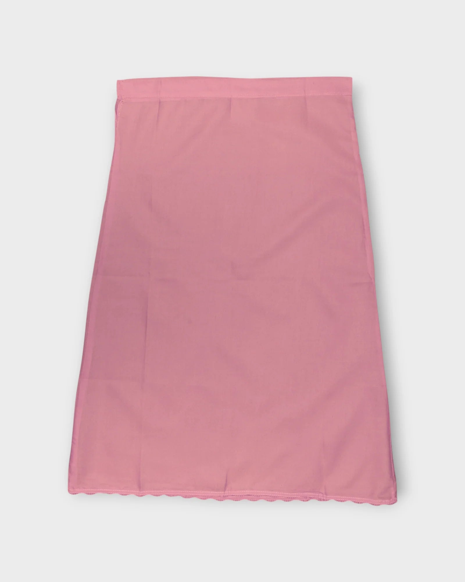 Pink Cotton Ankle Length Petticoat