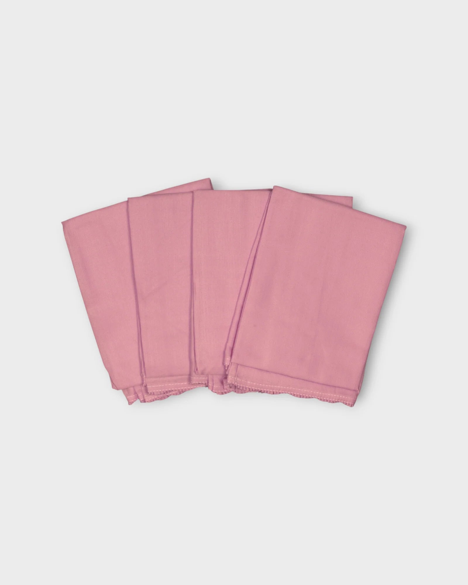 Pink Cotton Ankle Length Petticoat
