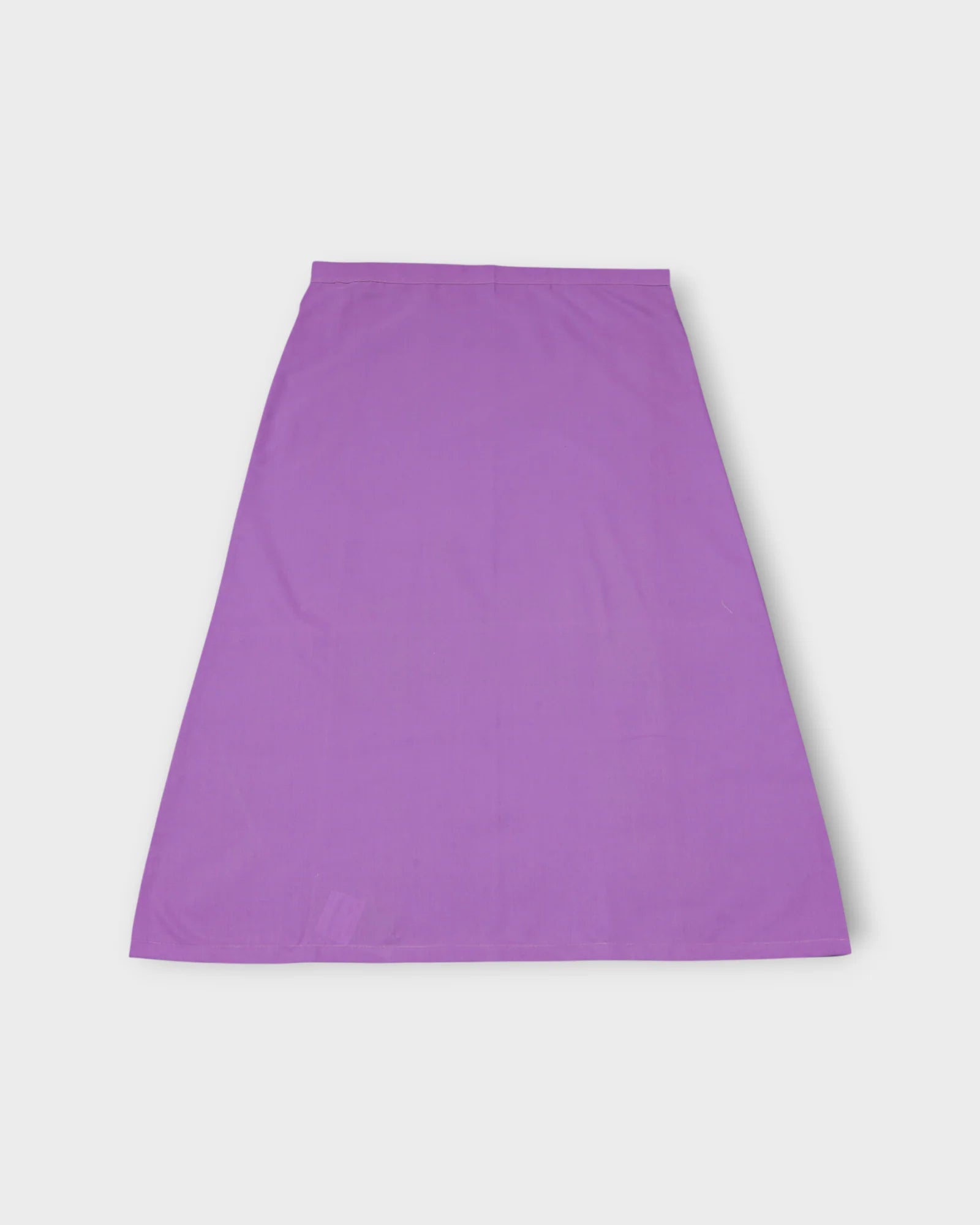 Purple Cotton Ankle Length Petticoat