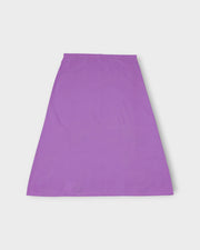 Purple Cotton Ankle Length Petticoat
