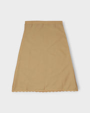 Tan Cotton Ankle Length Petticoat
