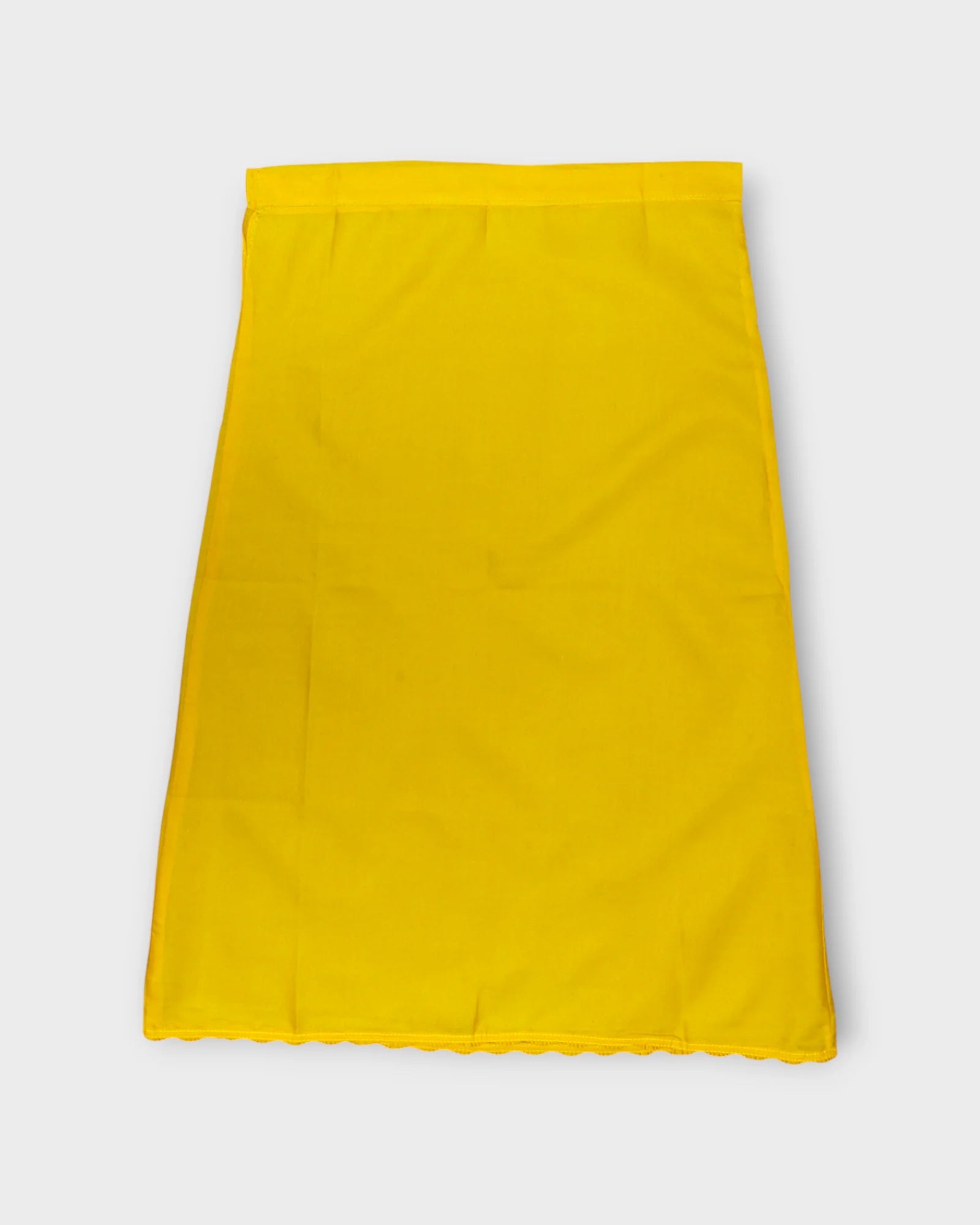 Yellow Cotton Comfortable Petticoat