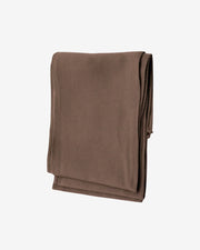 Dark Brown Cotton Saree Fall