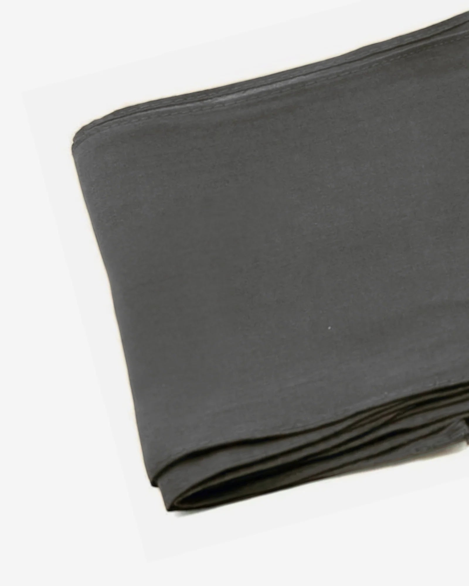 Dark Grey Cotton Saree Fall