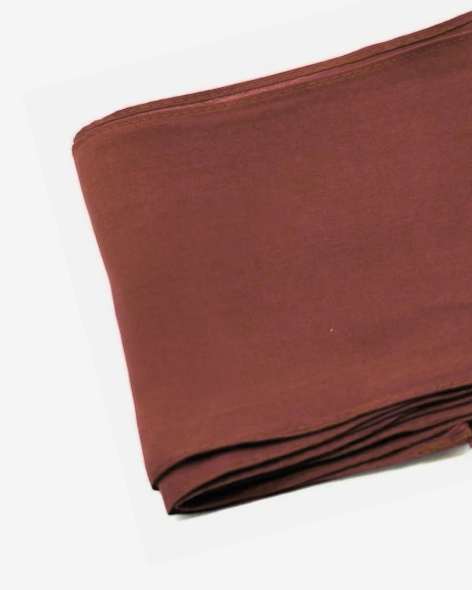 Dark Maroon Cotton Saree Fall