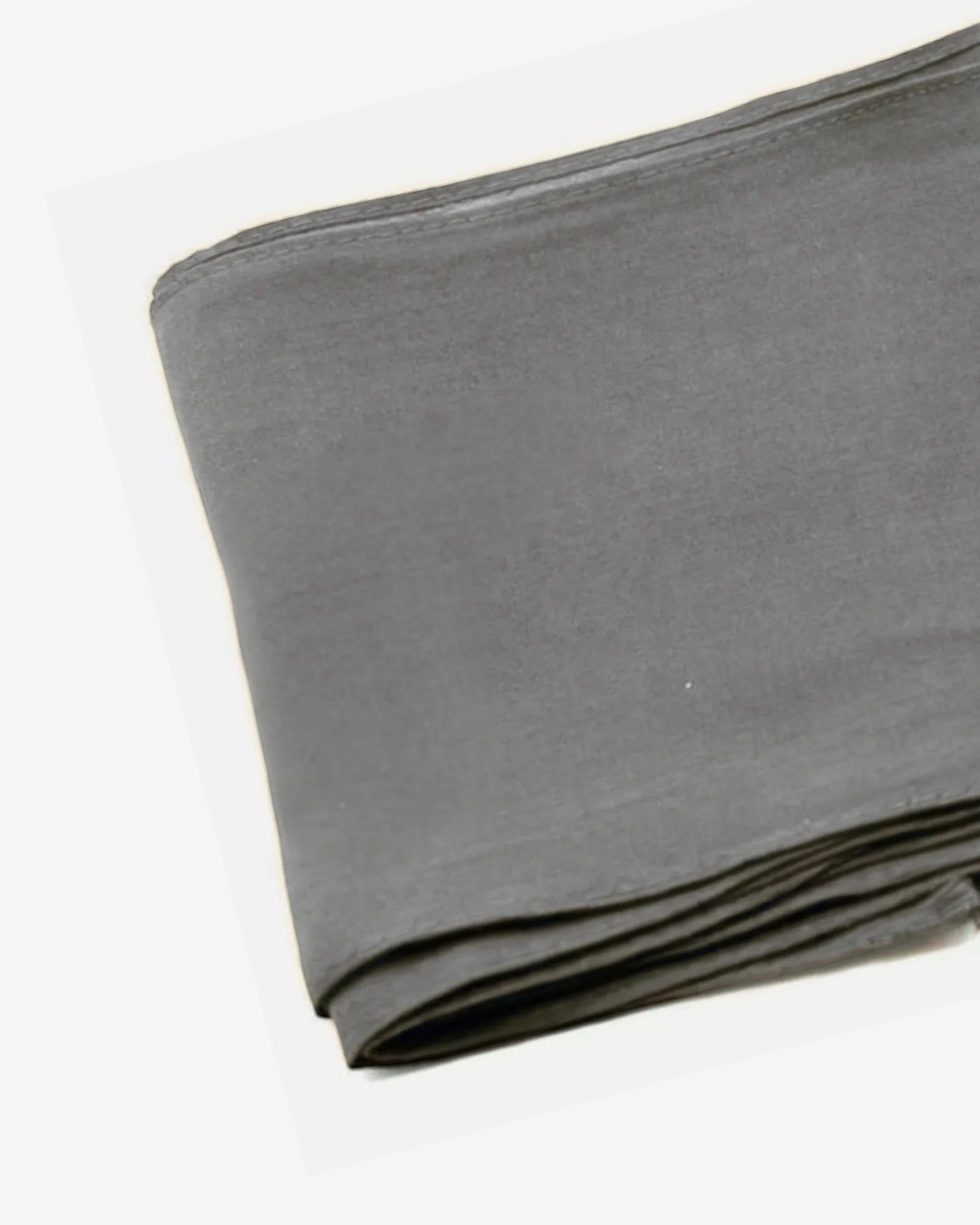 Grey Cotton Saree Fall