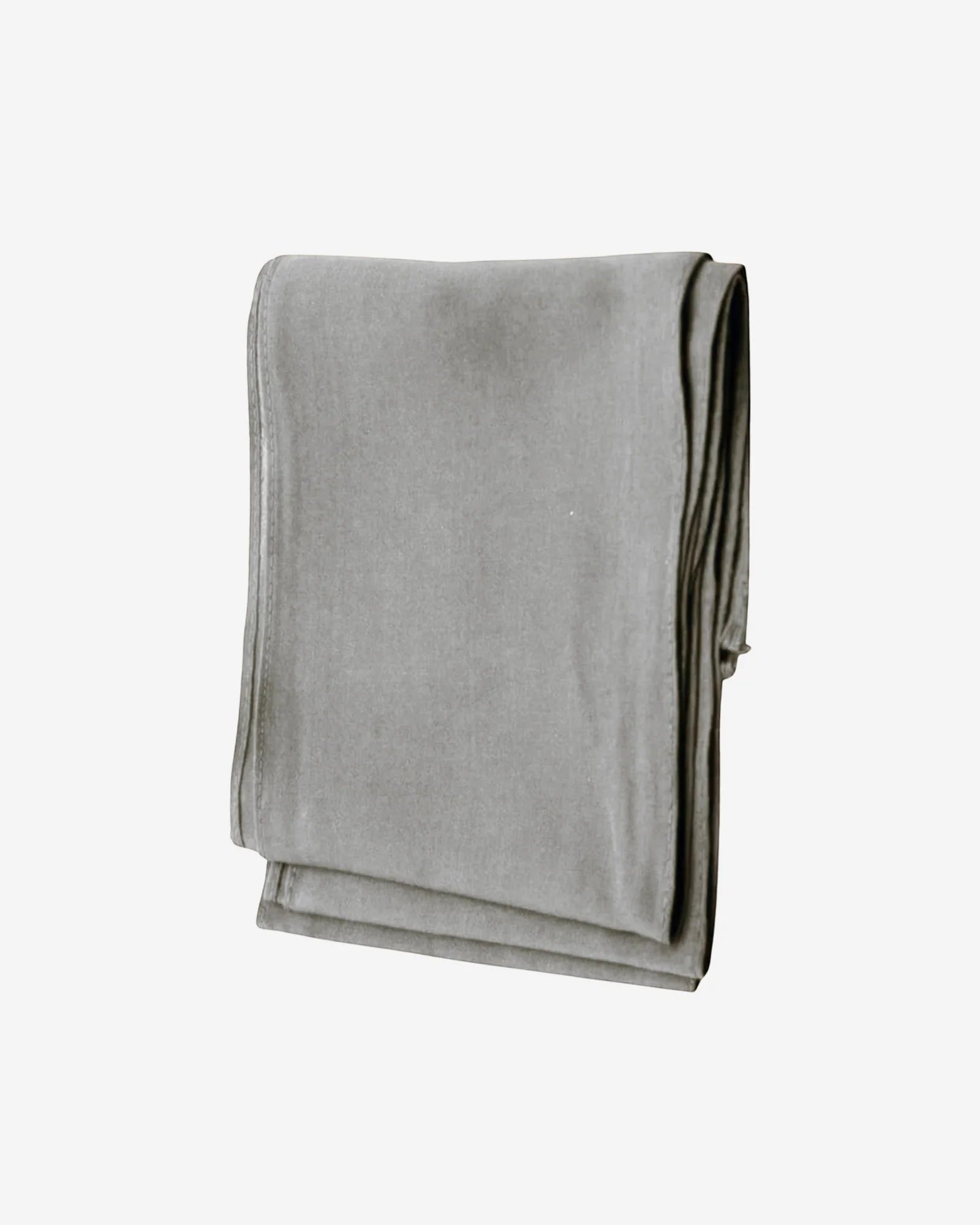 Light Grey Cotton Saree Fall