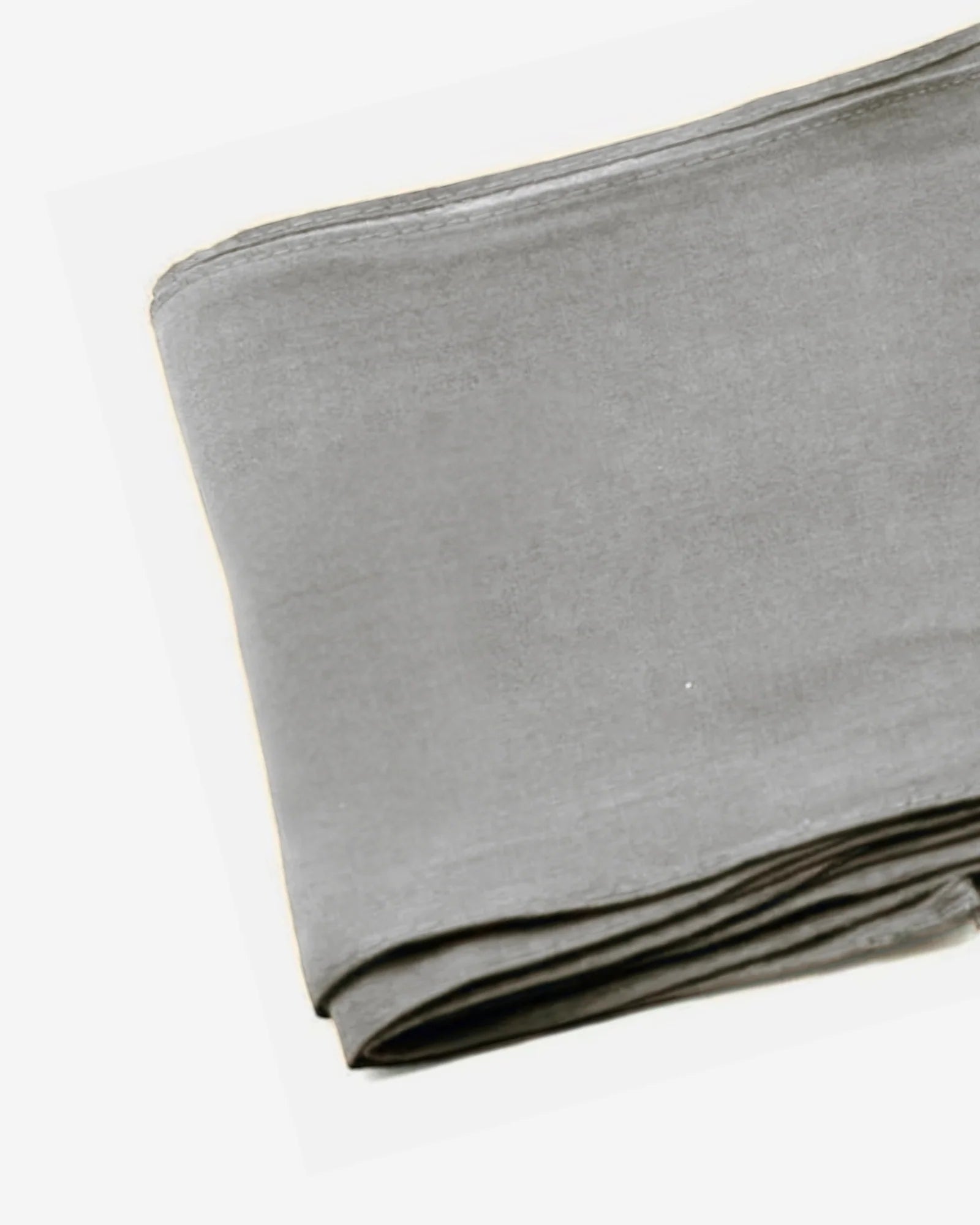 Light Grey Cotton Saree Fall
