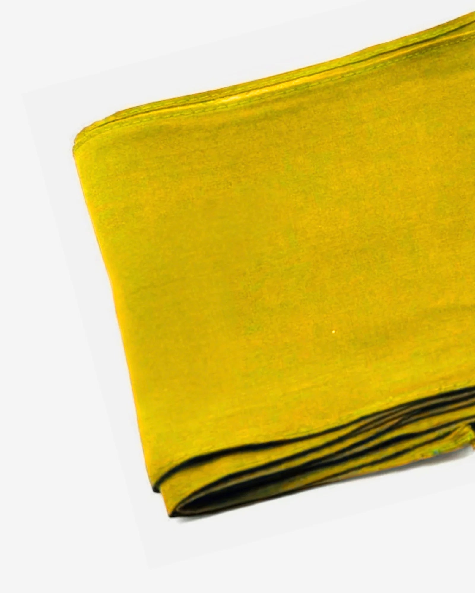 Light Yellow  Cotton Saree Fall