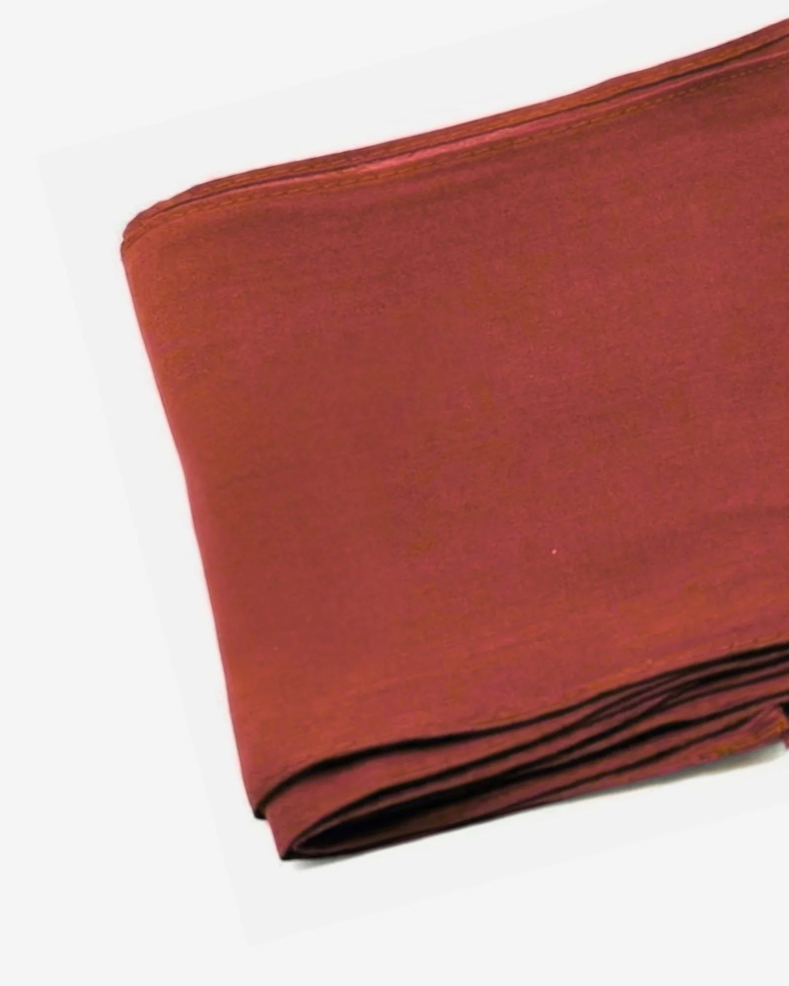Maroon Cotton Saree Fall