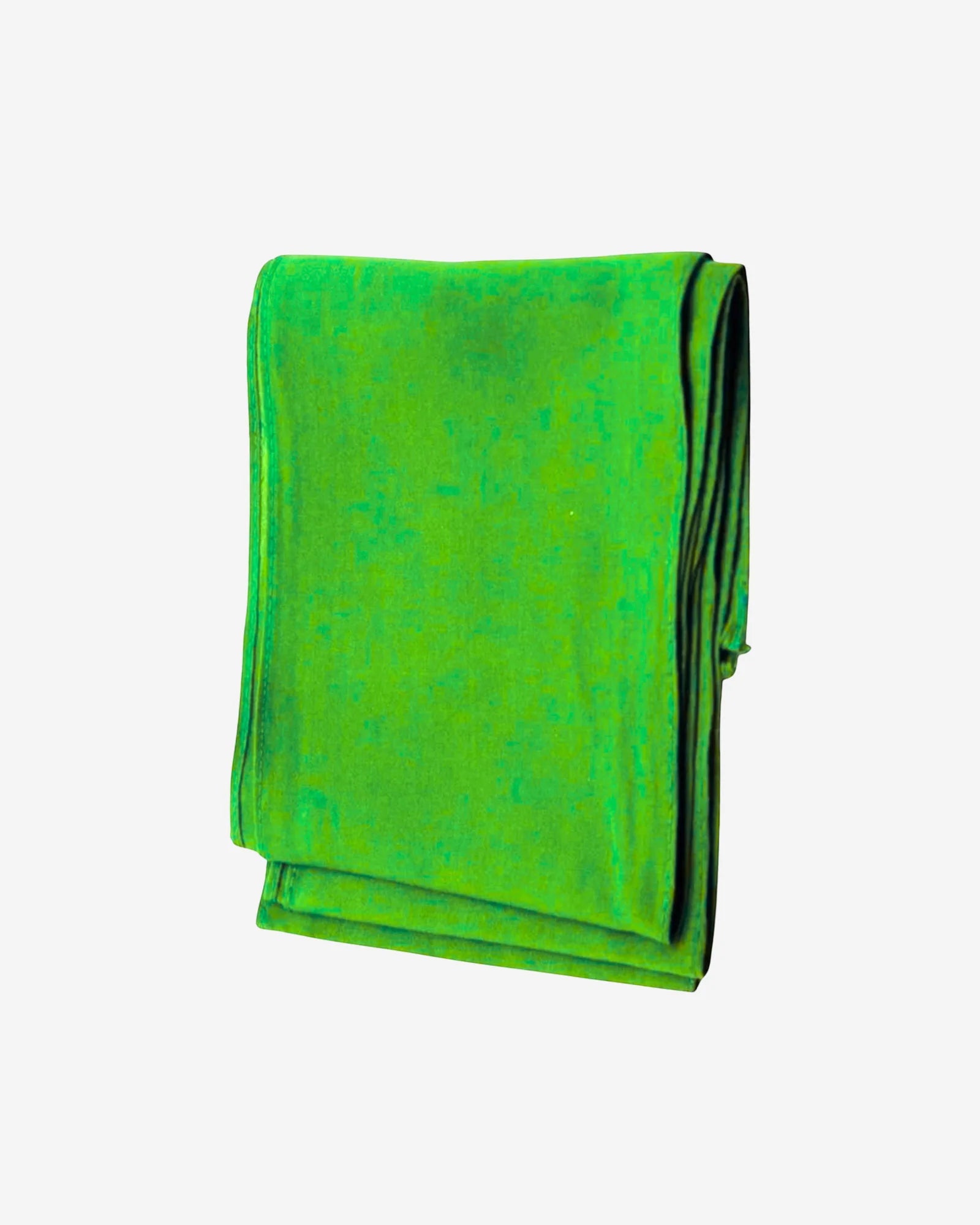Parrot Green Cotton Saree Fall