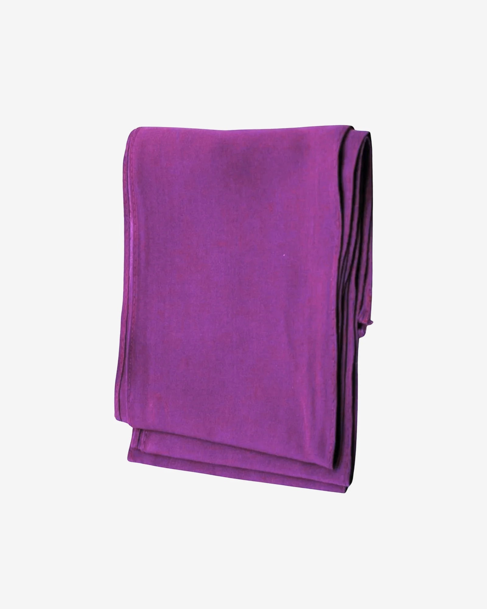 Purple Cotton Saree Fall