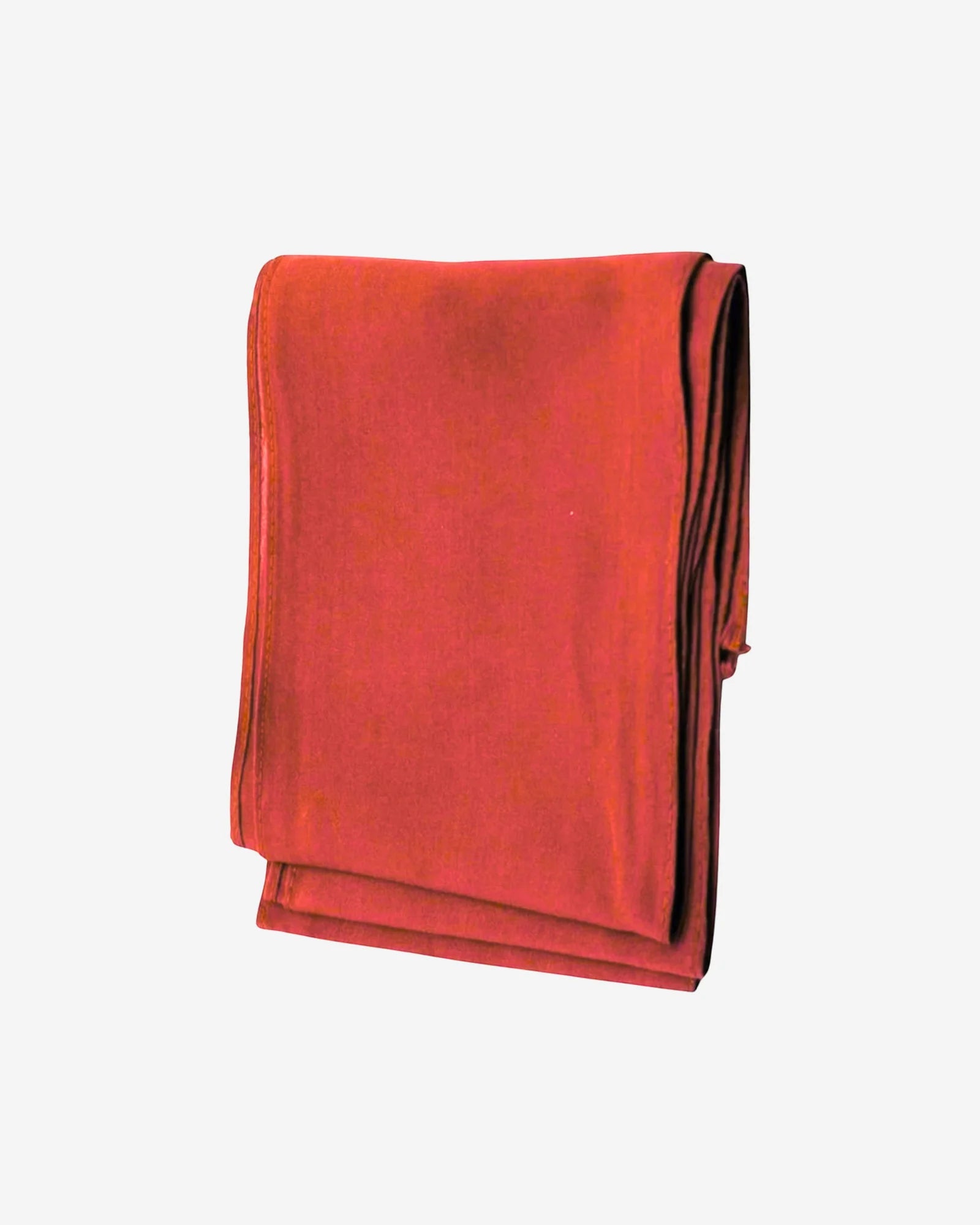 Red Cotton Saree Fall