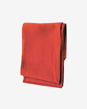 Red Cotton Saree Fall