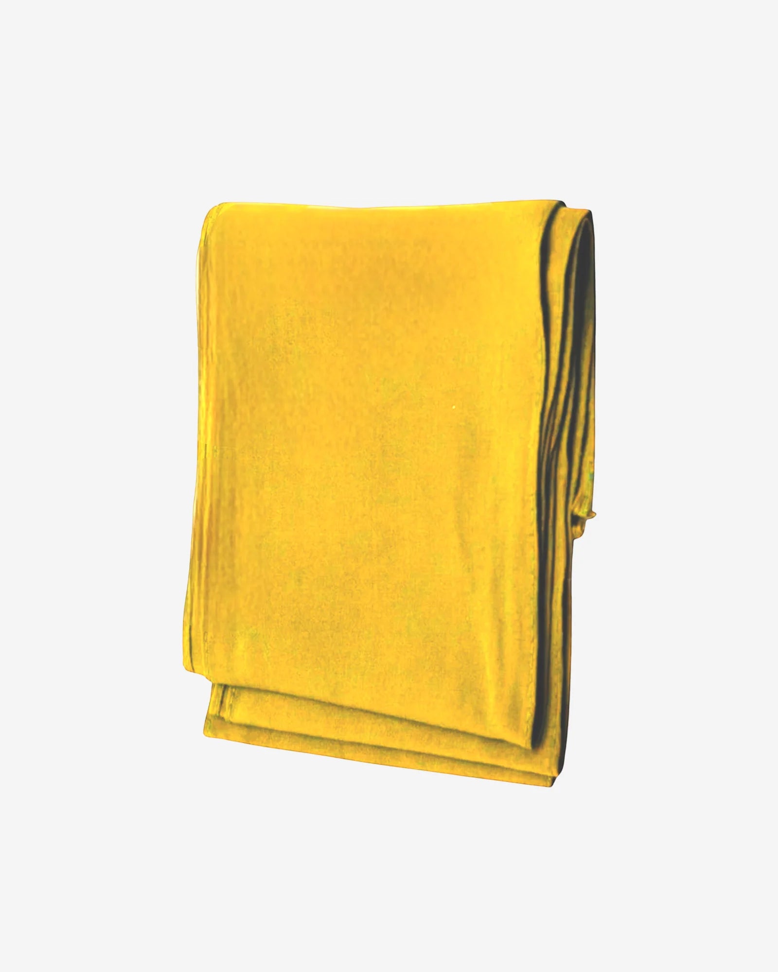 Yellow Cotton Saree Fall