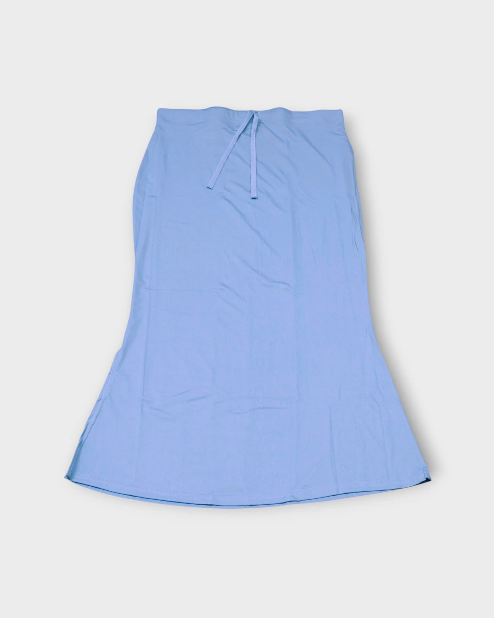 Blue Cotton Sleek Saree Shaper