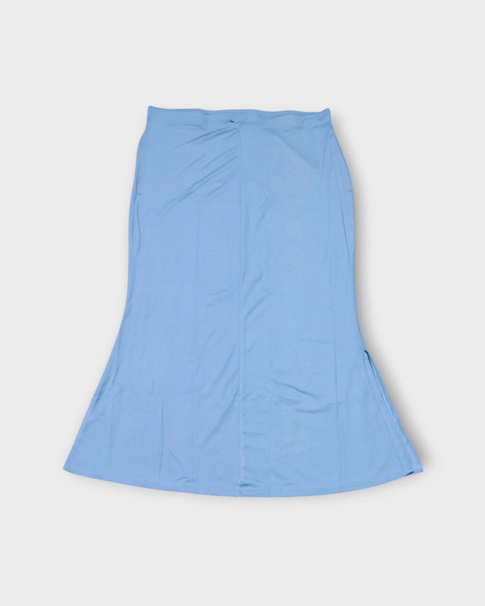 Blue Cotton Sleek Saree Shaper