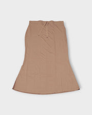 Dark Brown Cotton Saree Shaper