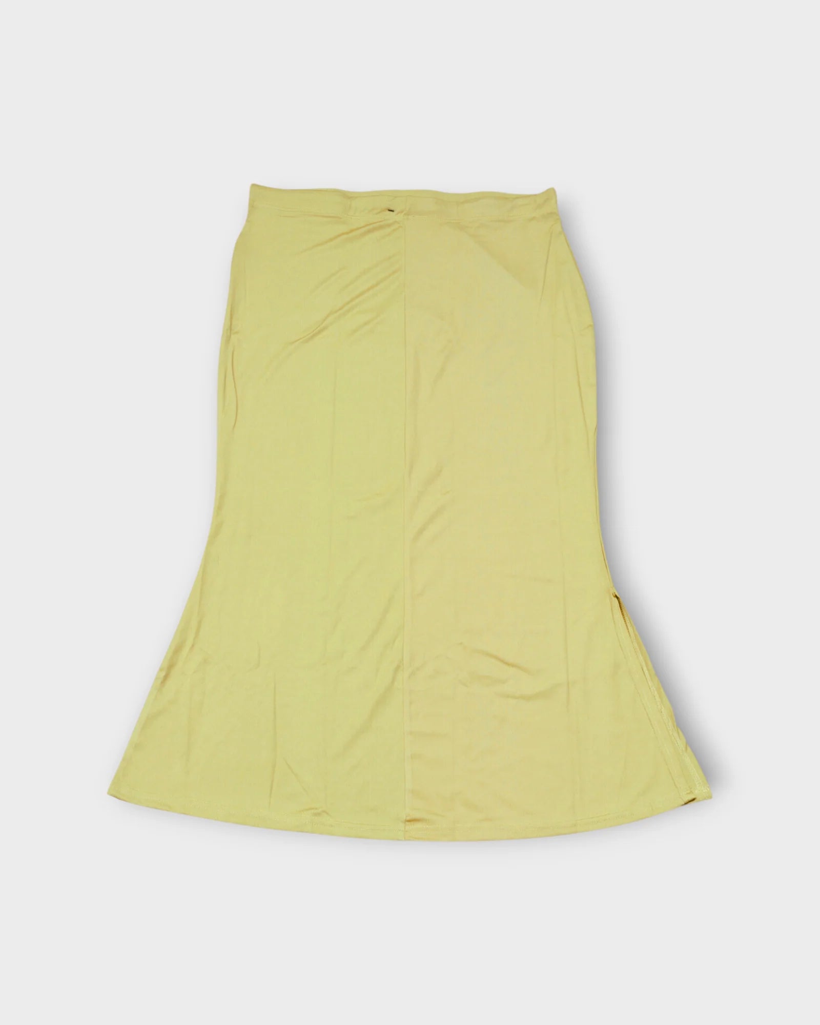 Lemon Yellow Cotton Saree Shaper