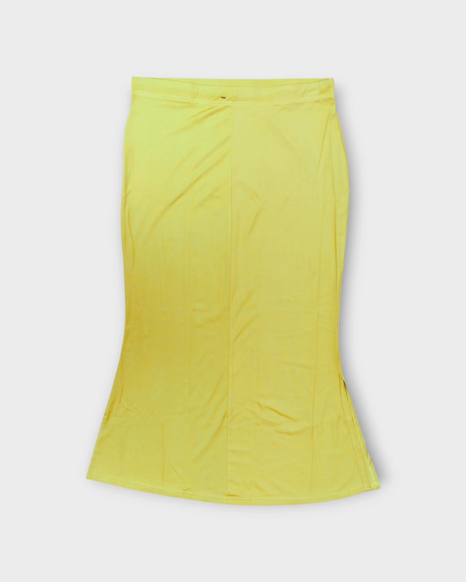 Lemon Yellow Cotton Saree Shaper