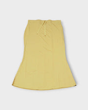 Mustard Yellow Cotton Saree Shaper