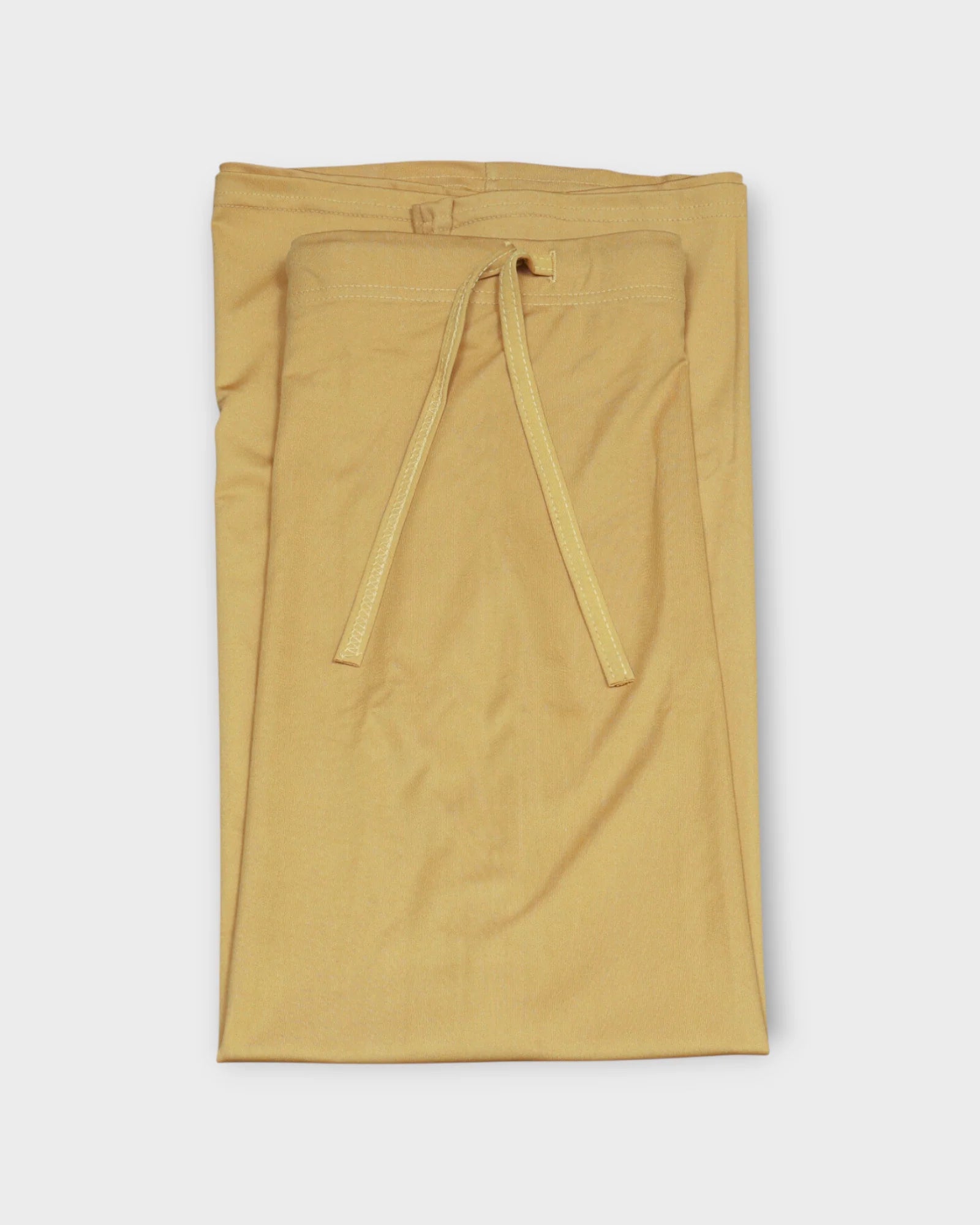 Mustard Yellow Cotton Saree Shaper