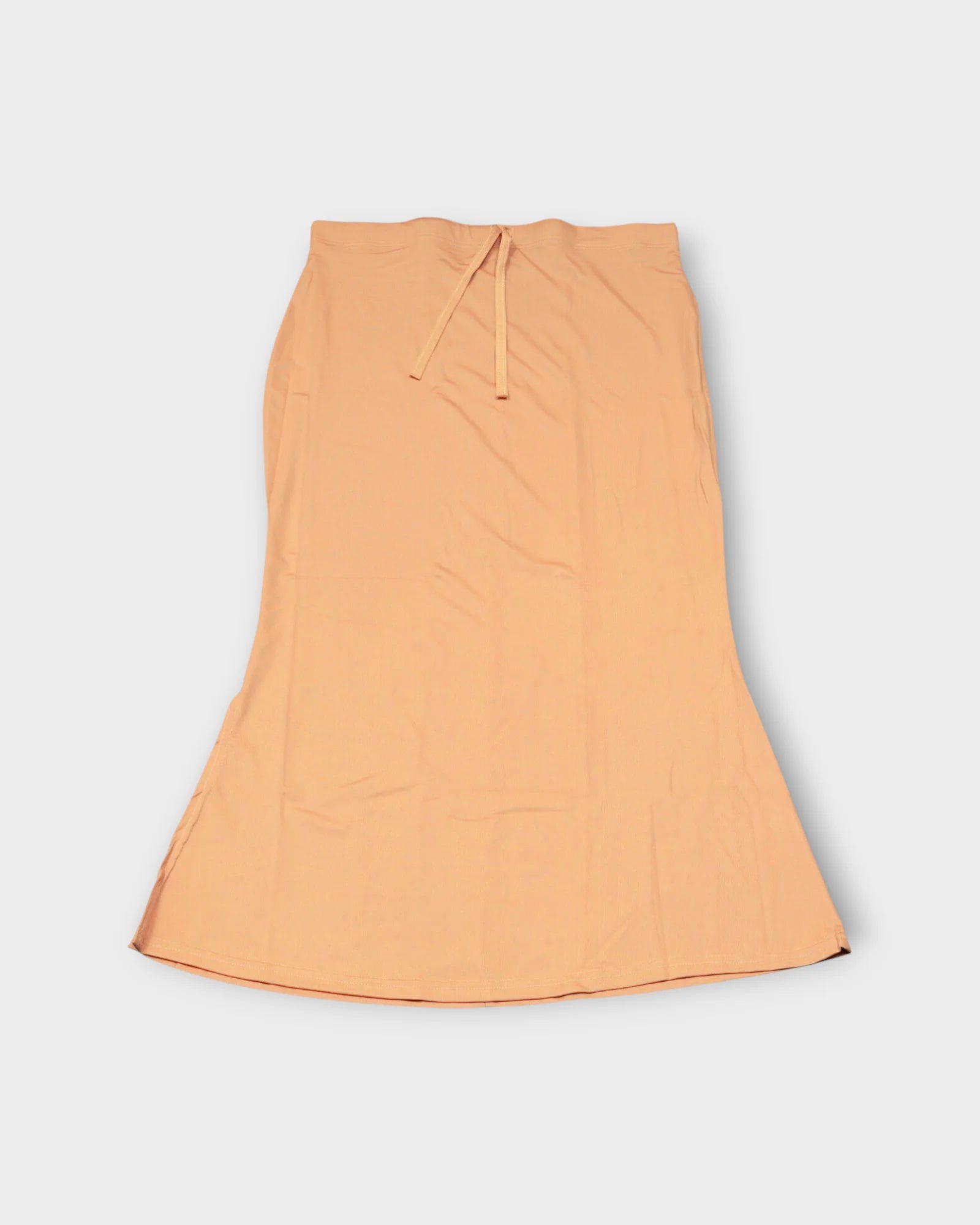 Dark Orange Cotton Saree Shaper Petticoat