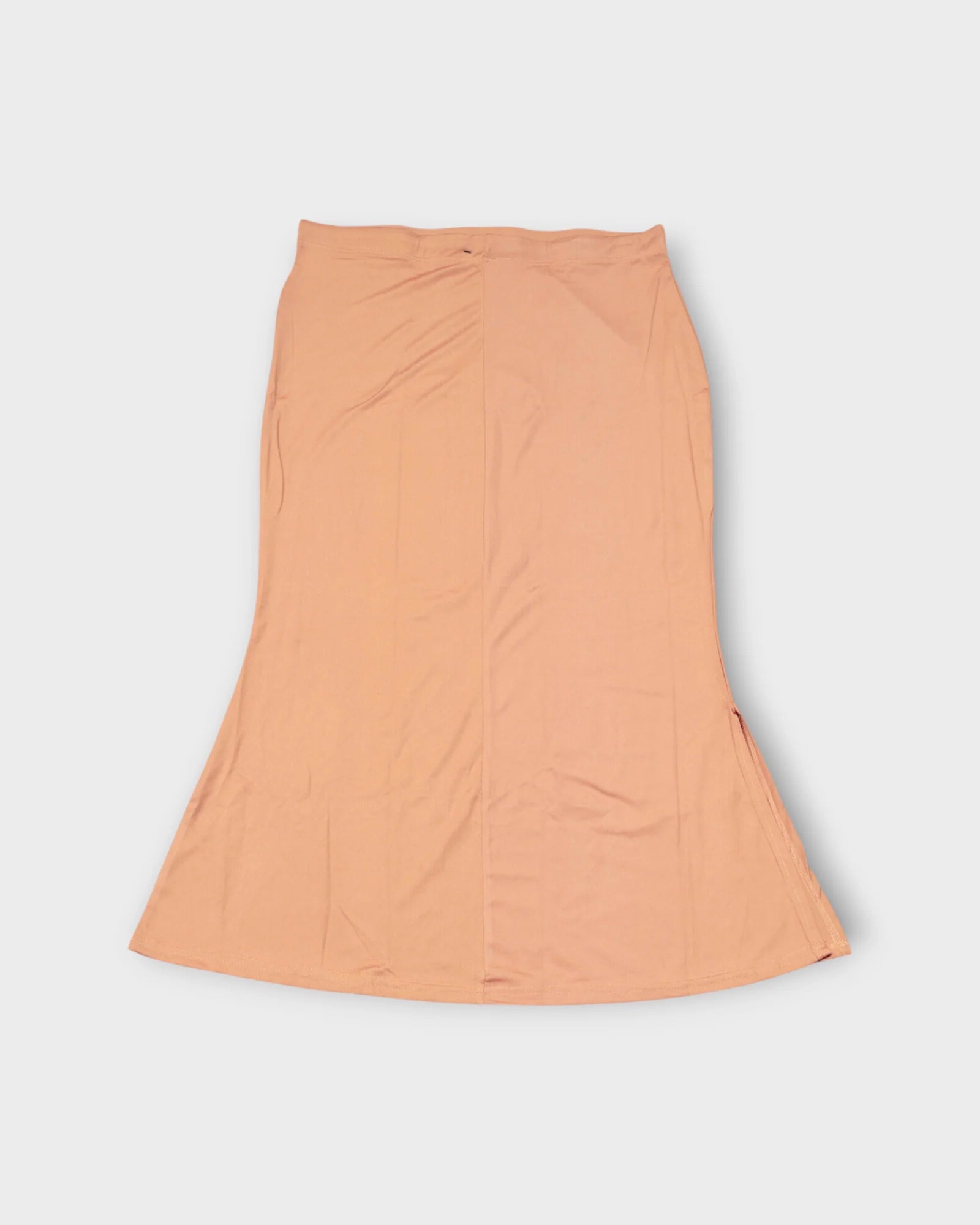 Dark Orange Cotton Saree Shaper Petticoat