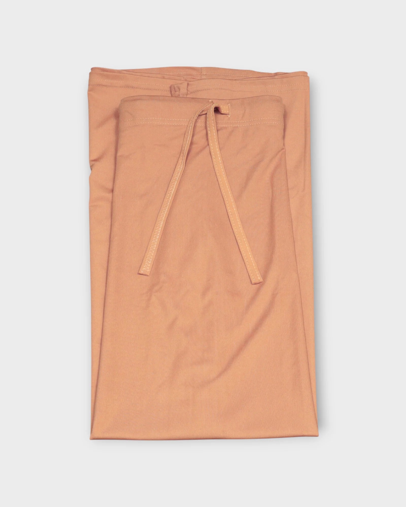 Dark Orange Cotton Saree Shaper Petticoat