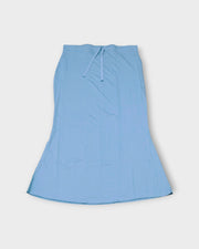 Peacock Blue Cotton Saree Shaper