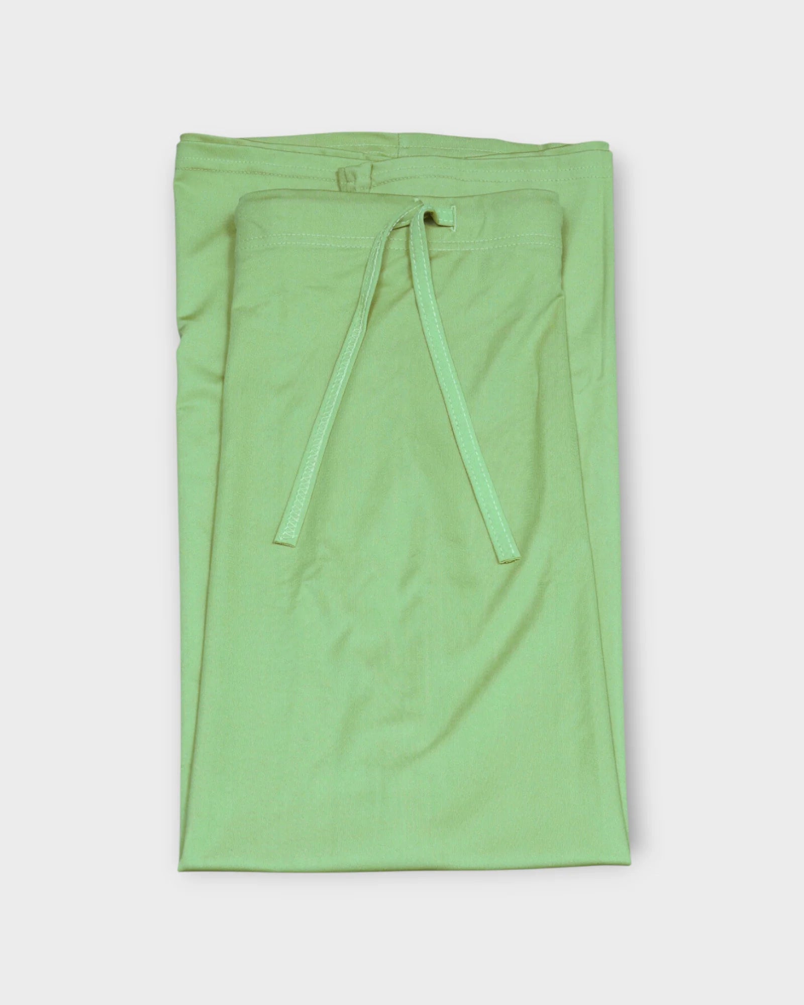 Parrot Green Cotton Saree Shaper