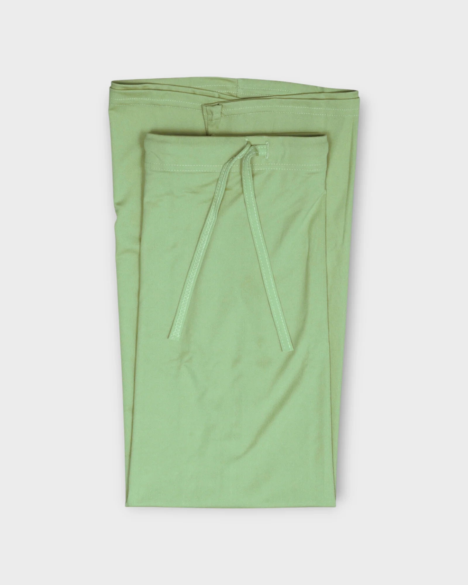 Pista Green Cotton Saree Shaper