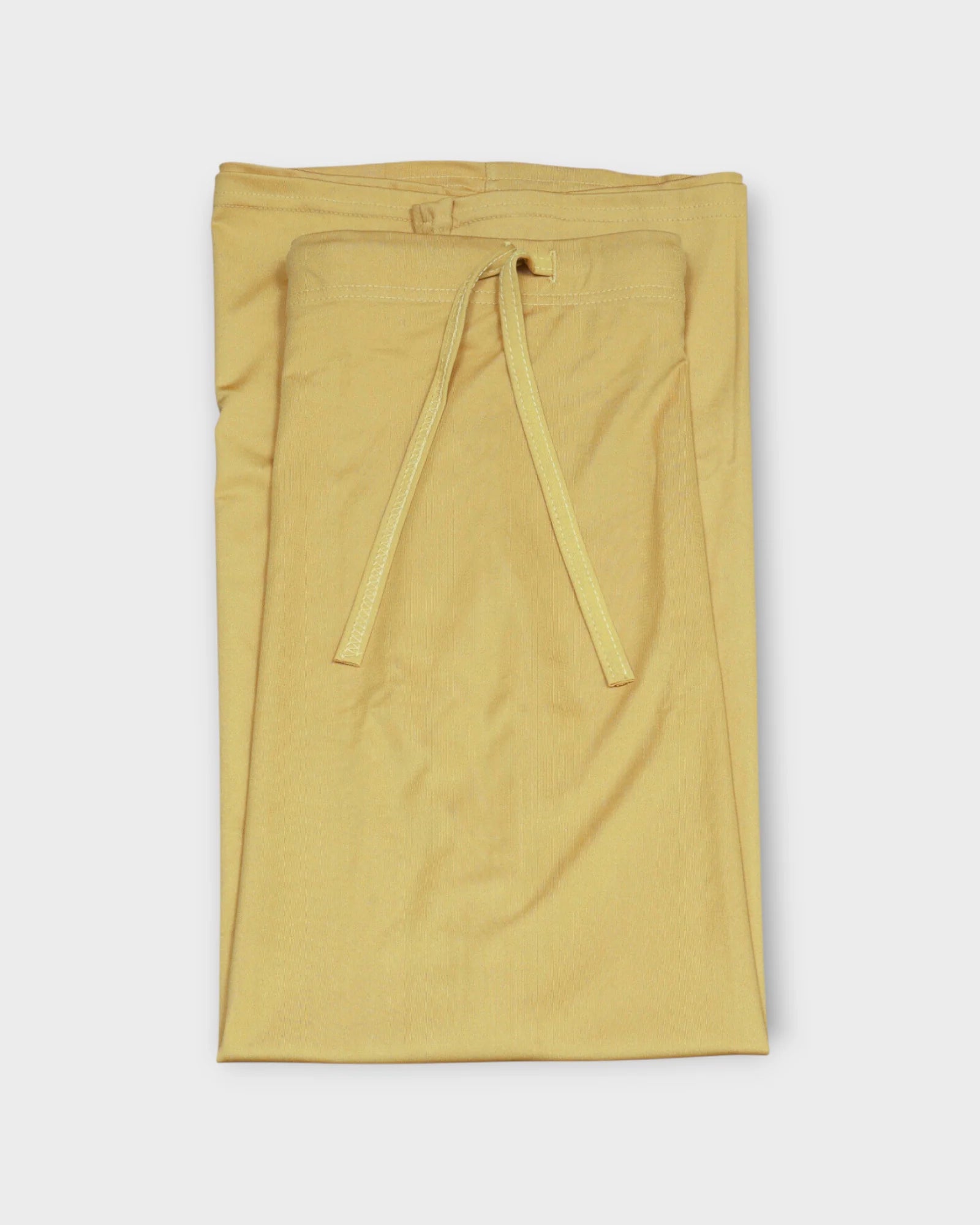 Soft Yellow Cotton Saree Shaper