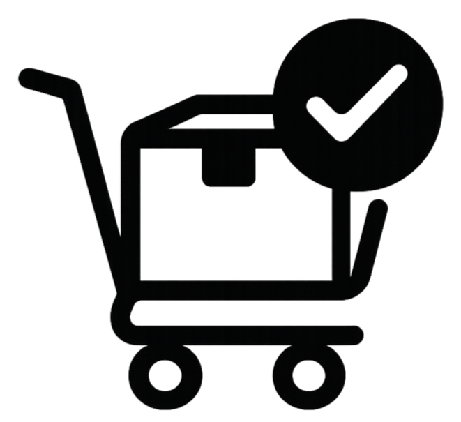 submit order icon black
