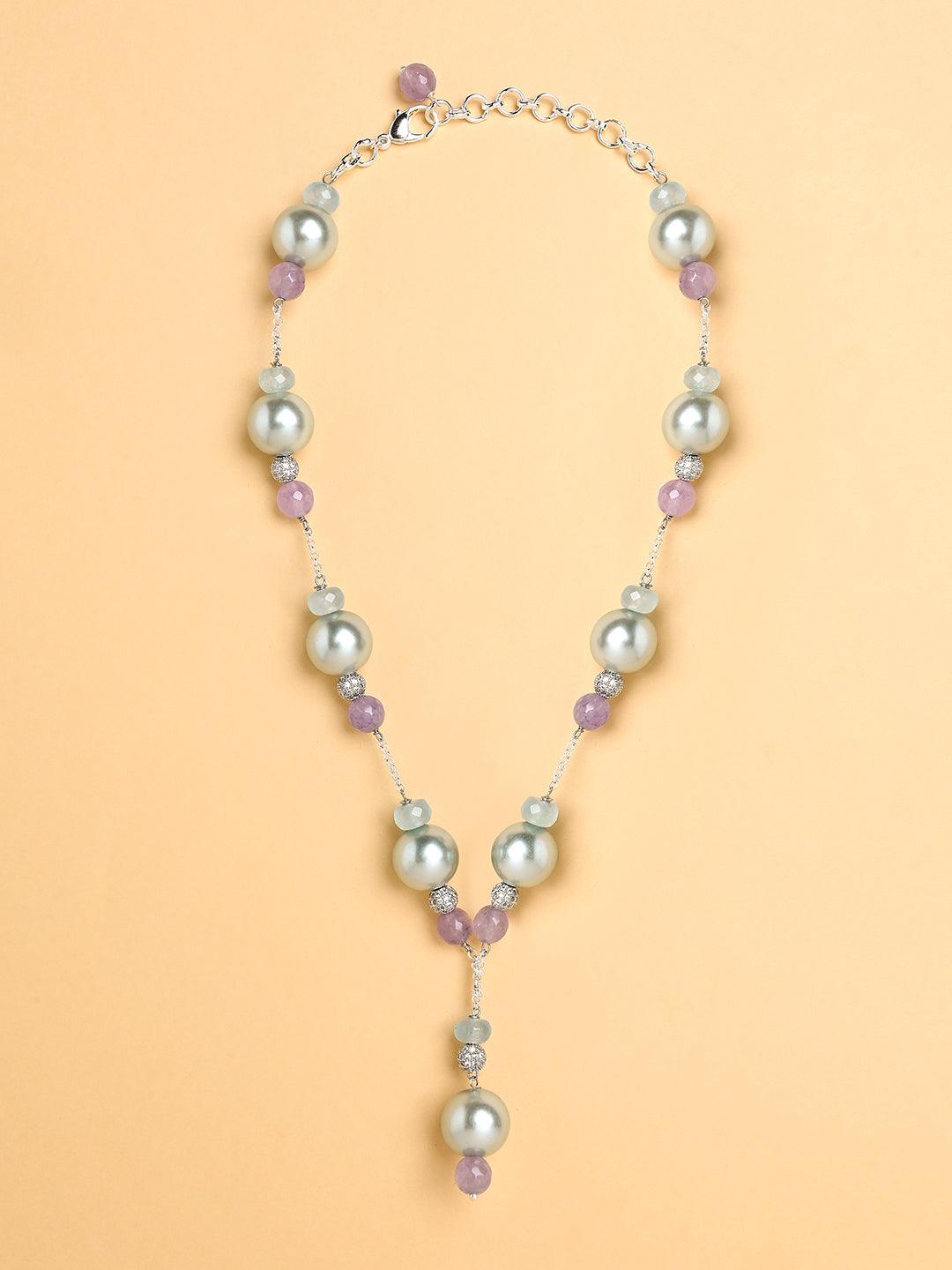 Ethereal Garden Lariat Necklace - Dyulokha