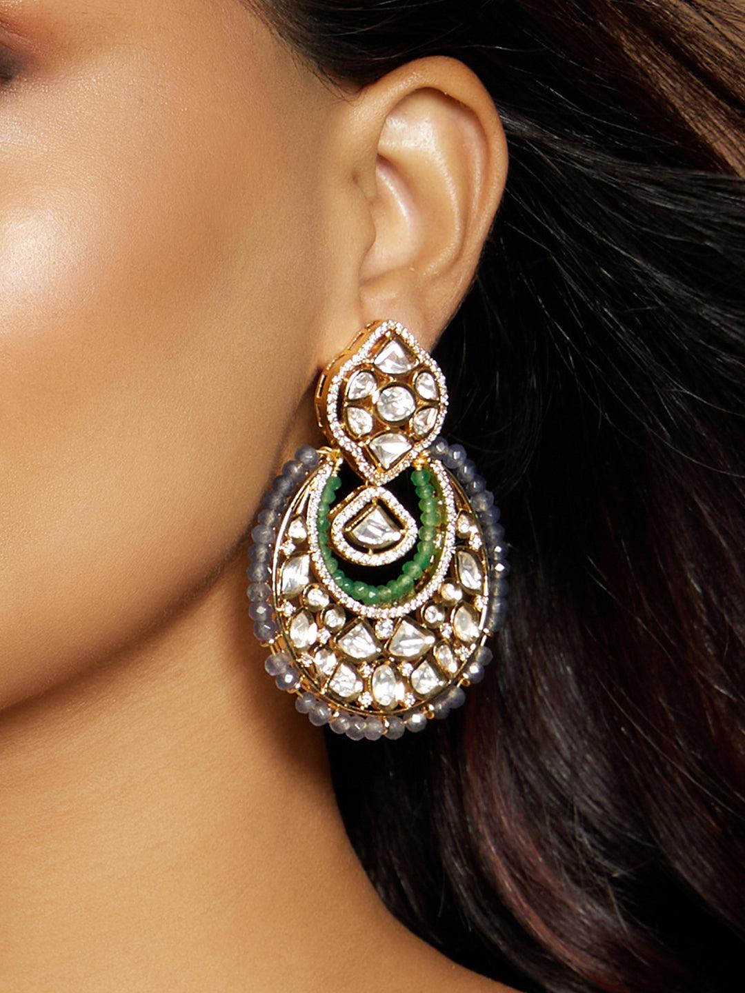 Vibrant Chand Baali Earrings - Dyulokha